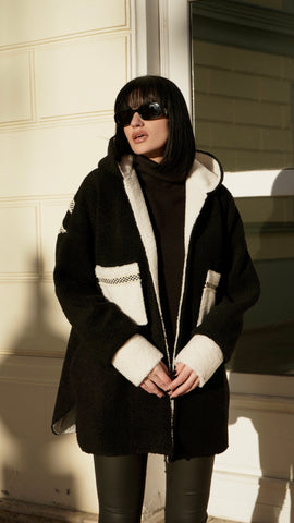 Jachetă ROA Black & White